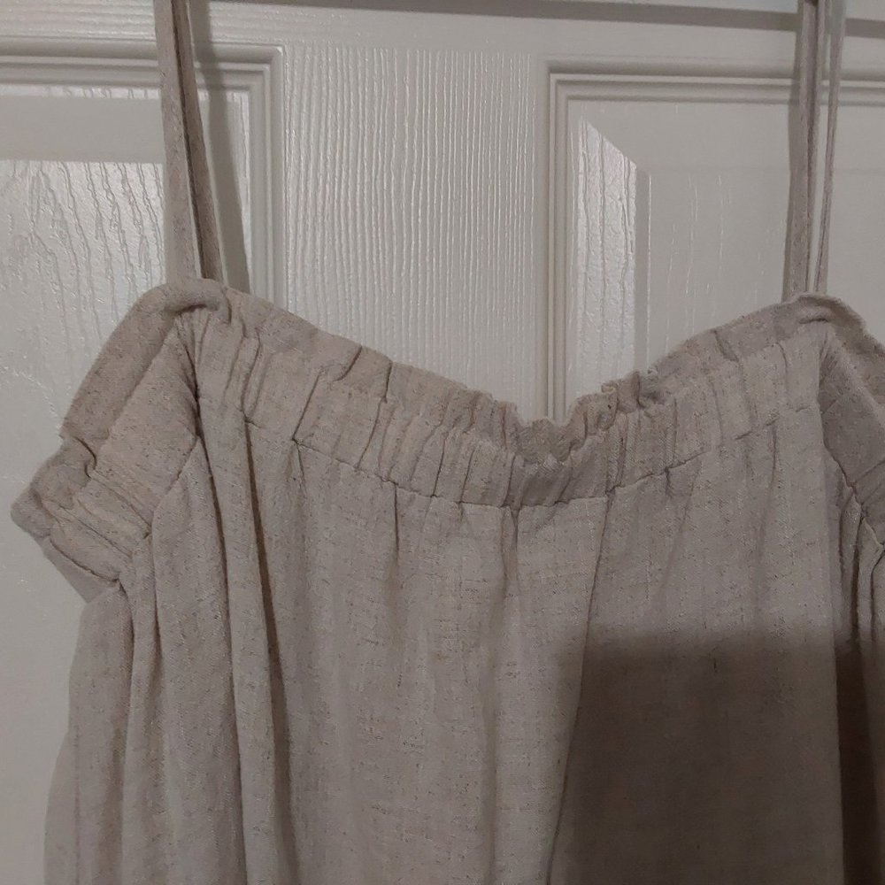 COTTON MUSLIN TYPE LONG SUNDRESS